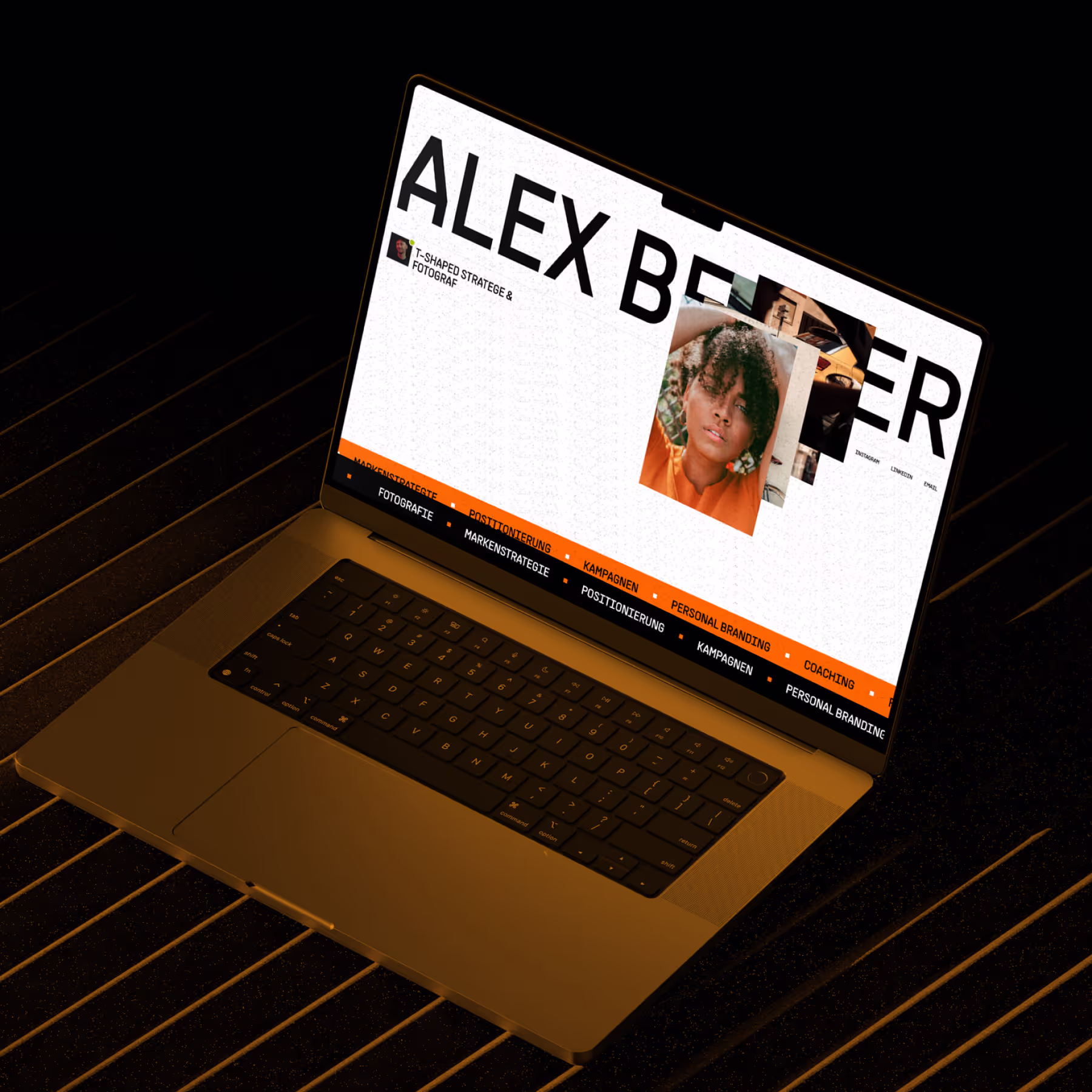 Alex Becher Website