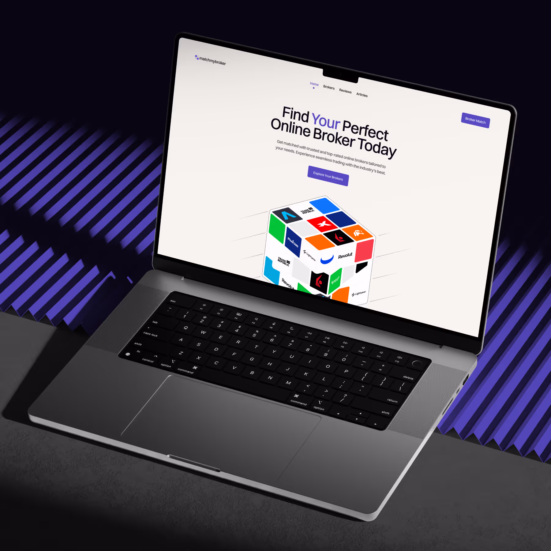 Matchmybroker Website